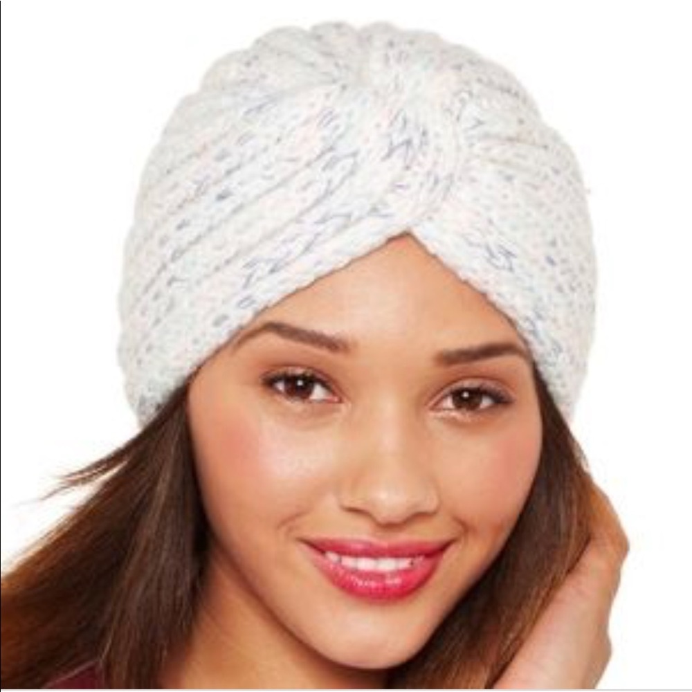 Bcbg | BLACK & WHITE turban beanie